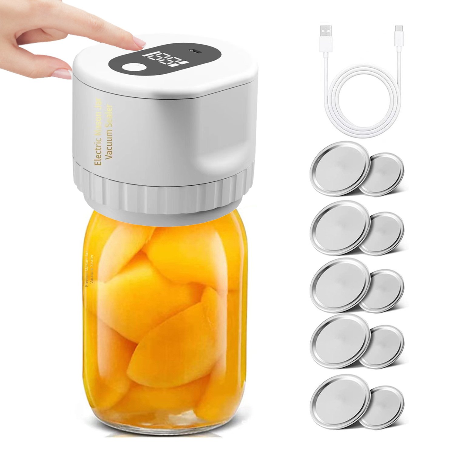 49% OFF-Electric Vacuum Sealer For Mason Jars