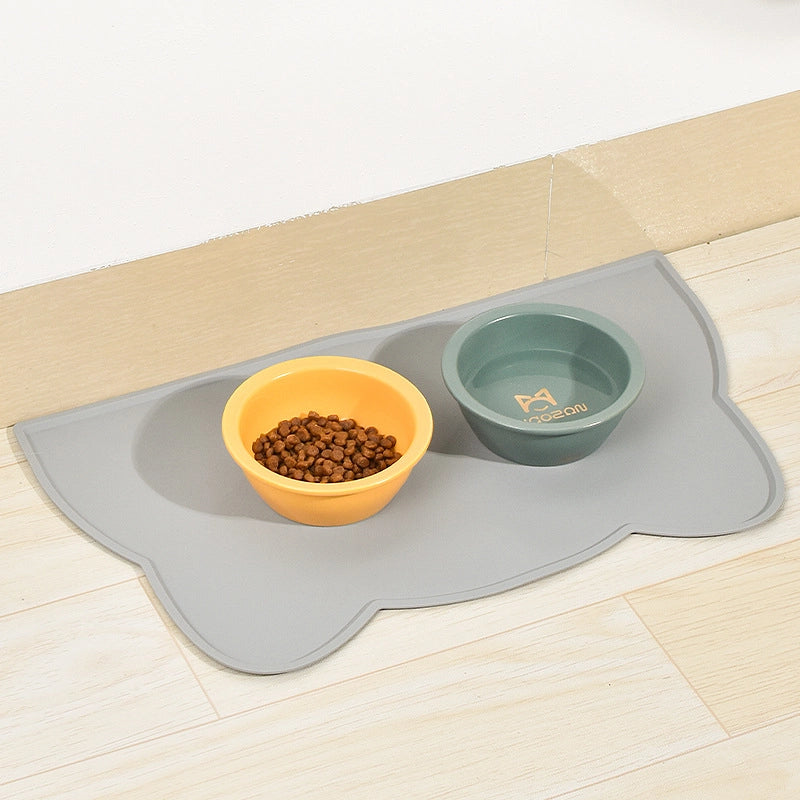 Bestseller Non-slip Waterproof Easy-to-clean Pet Silicone Dining Mat For Cats Dogs Daily Use Products