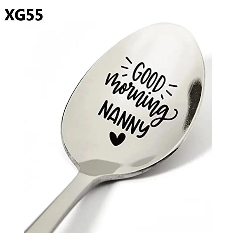 Fashion Letter Stainless Steel Tableware 1 Piece