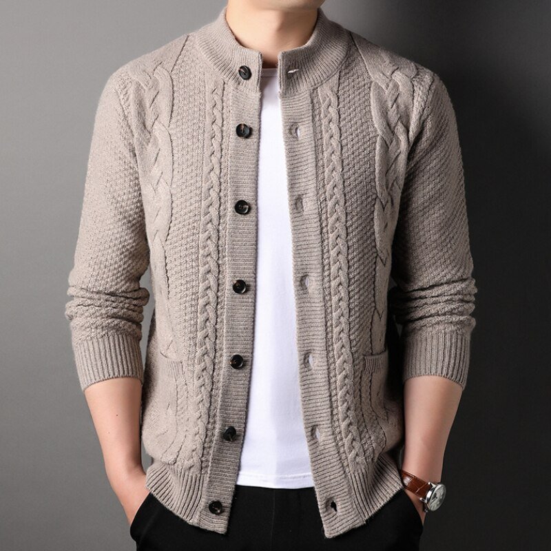 Refined Knit Cardigan Jacket