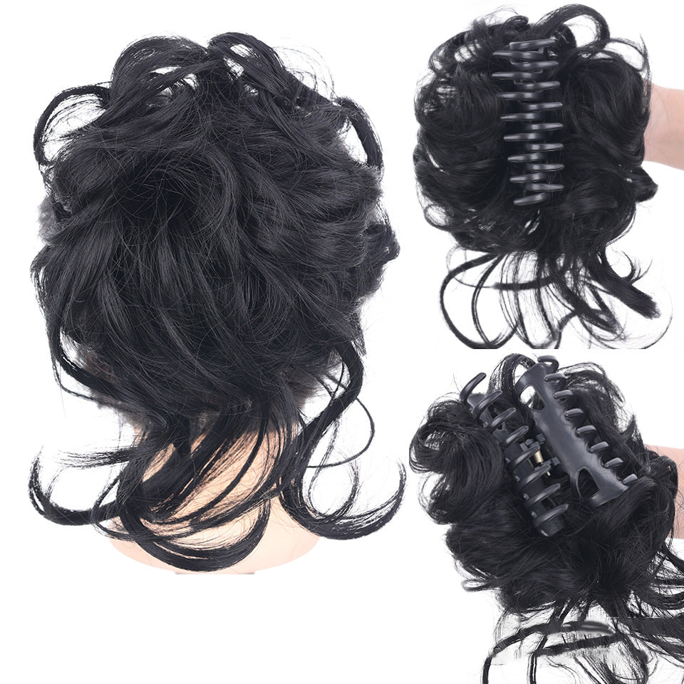 💥Hot Sale 💥- Haarstuk voor rommelige knot. golvende krullende chignon paardenstaart voor dagelijks gebruik