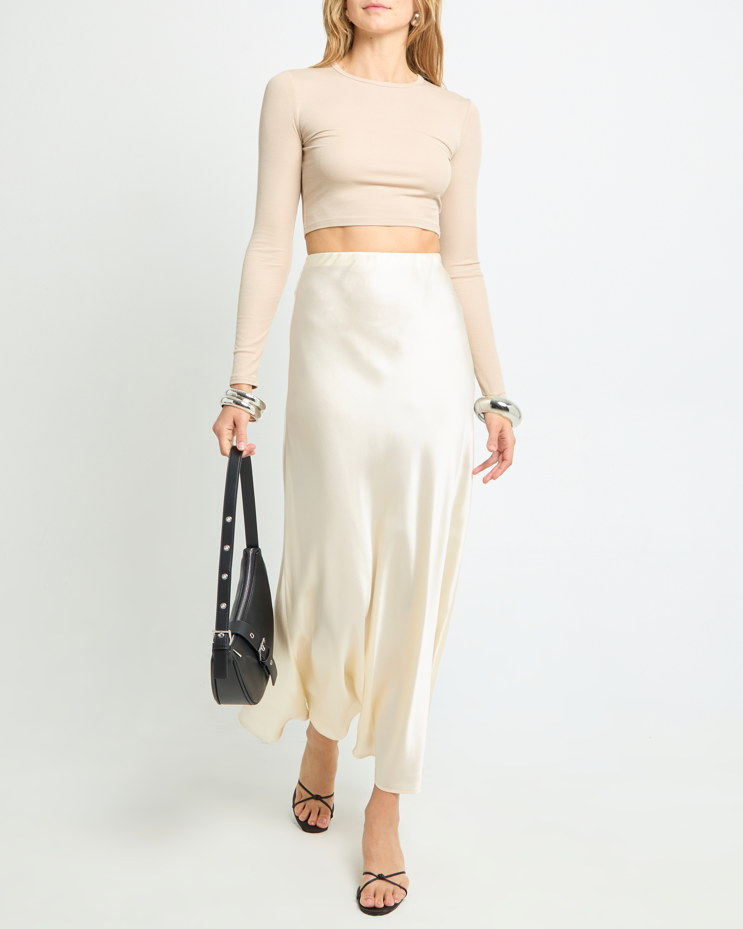 Skylar Silk Maxi Skirt