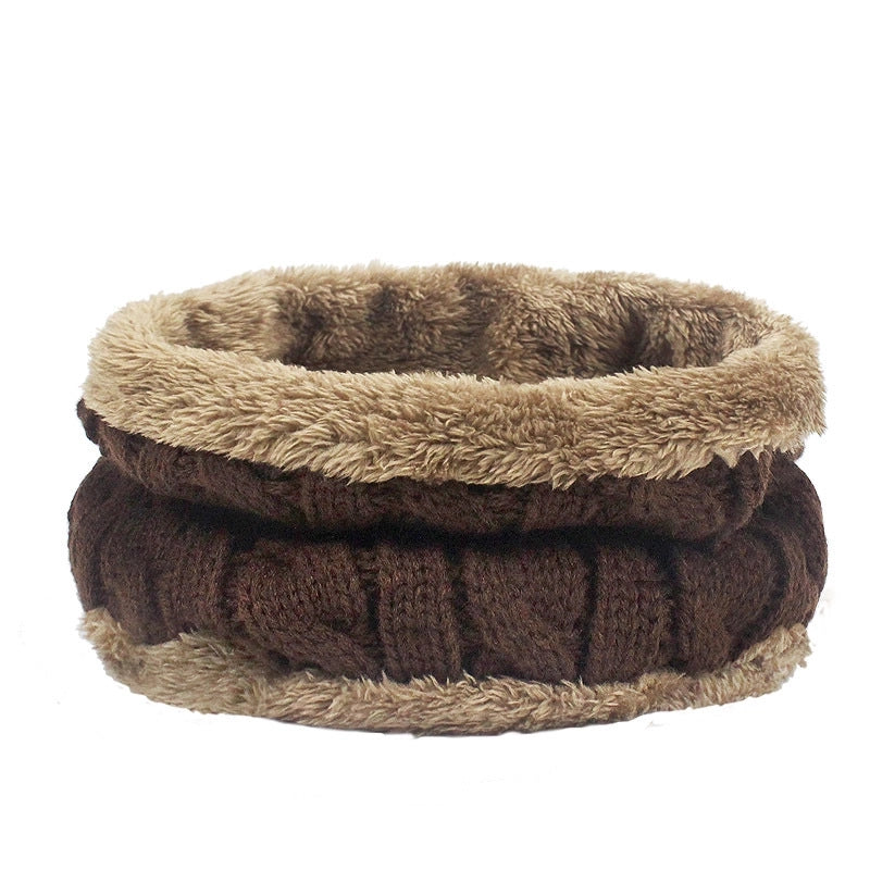 Unisex Basic Minimalist Twist Eaveless Wool Cap