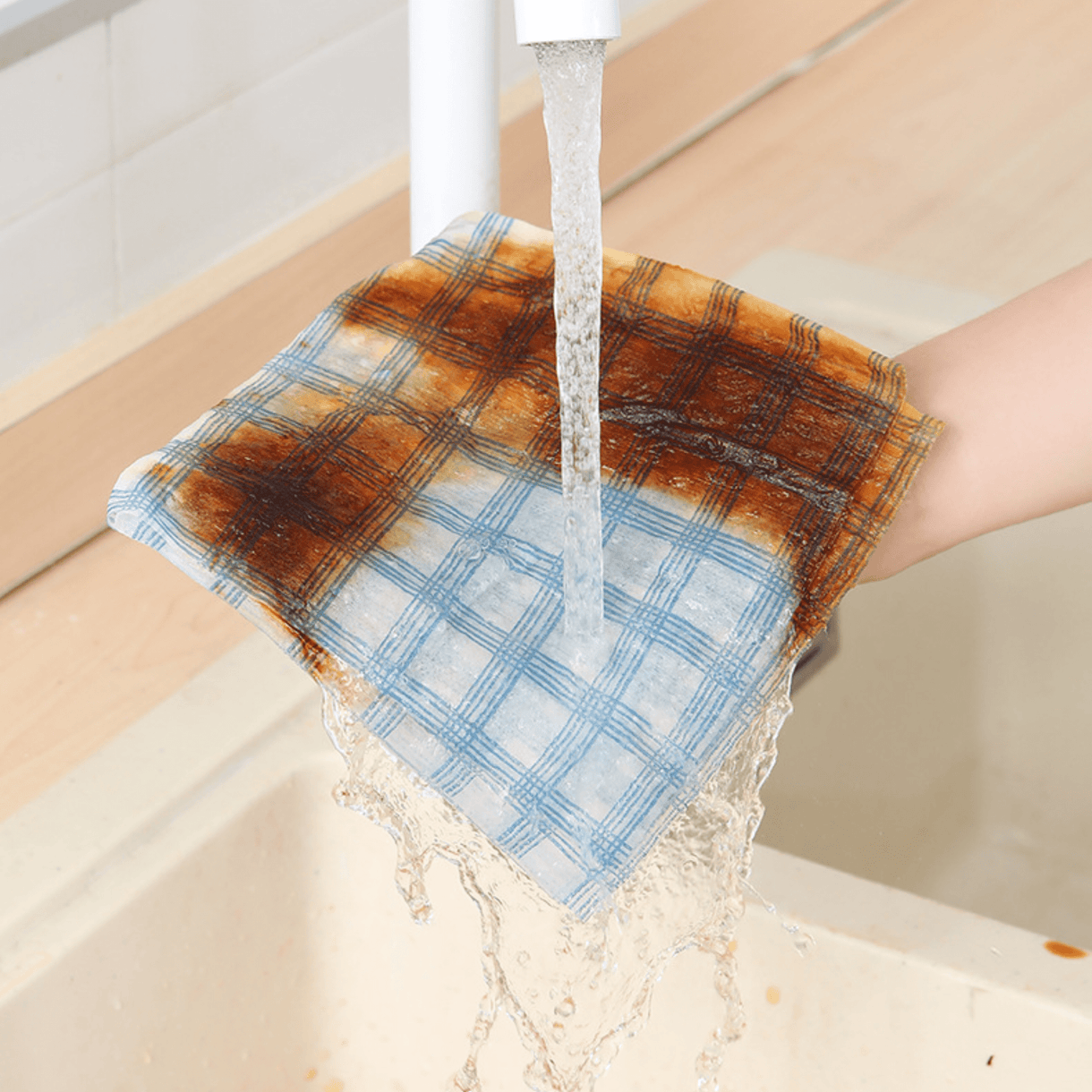 Multi-Purpose 40-Pieces Disposable Kitchen Dishwashing Cloth (30x30cm)