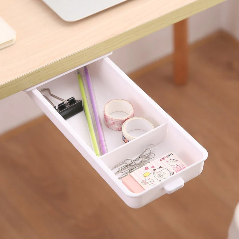 🔥Last Day Promotion 49% OFF - Under Desk Storage Drawer (💥Buy 2 Get Free Shipping💥)