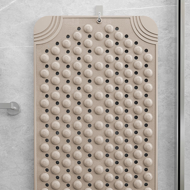 Bathroom Non Slip Massage Mat with Suction Cups and Drain Holes