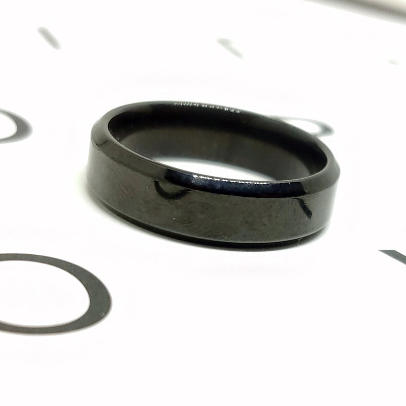 Minimalist Geometric Stainless Steel Rings