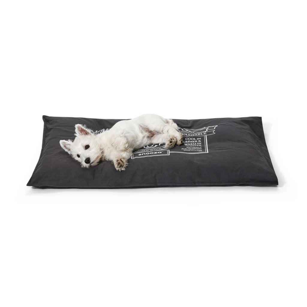 Organic Pet Futon Charcoal