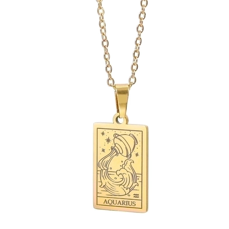 Minimalist Constellation Stainless Steel Plating Necklace