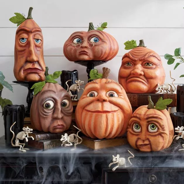 🤣Funny Pumpkin Garden Decoration Indoor Decorations🎁