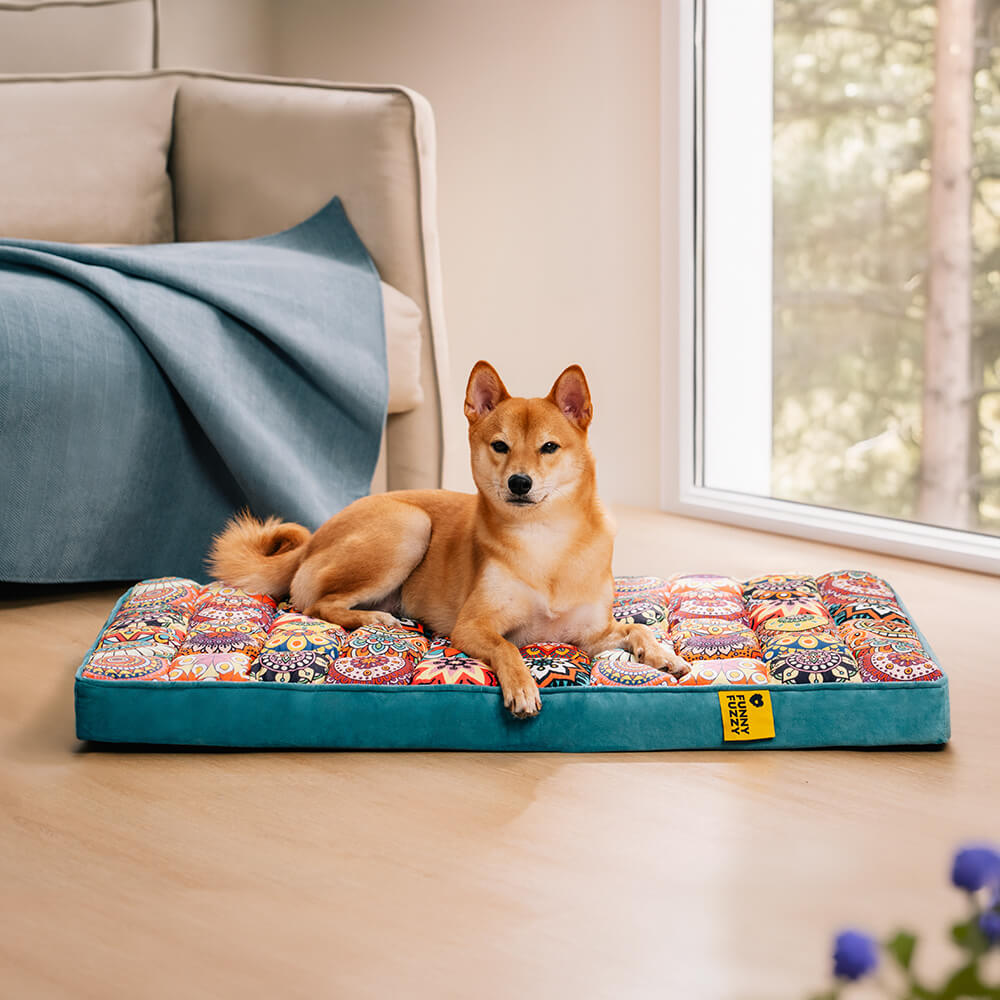 Moroccan Full Support Thickened Comfortable Orthopedic Pillow Dog Beds