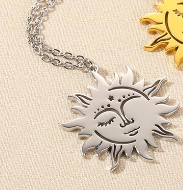 Minimalist Devil's Eye Heart Shape Butterfly Stainless Steel Plating Hollow Out Pendant Necklace