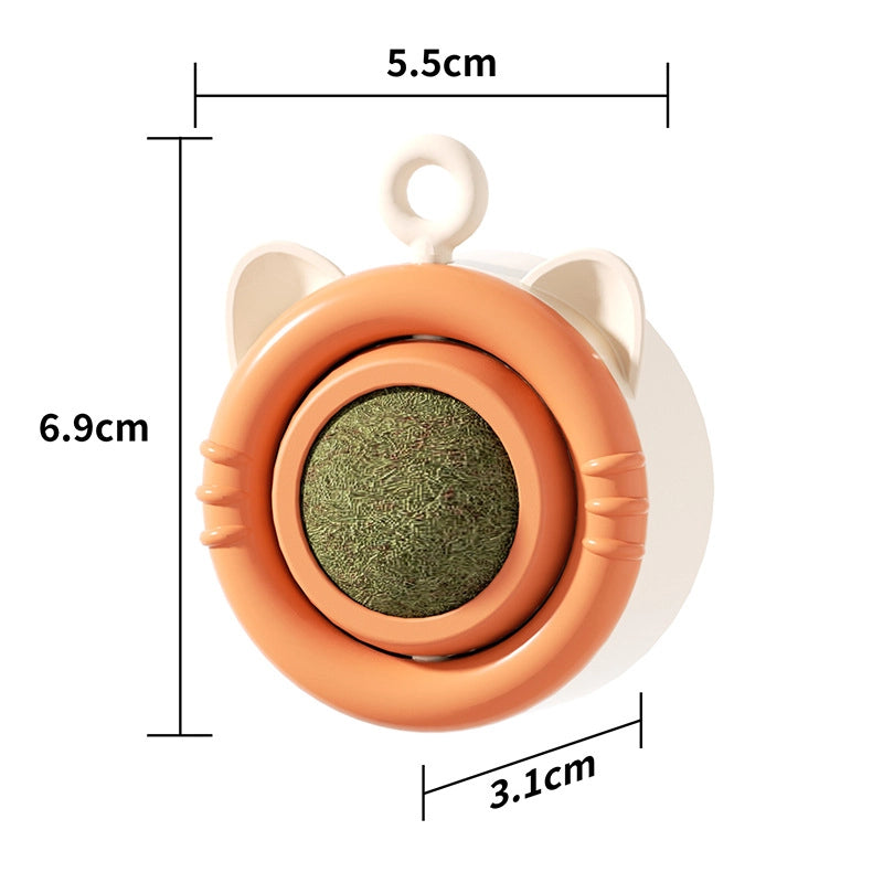 Cute ABS Cartoon Cat Pet Toys