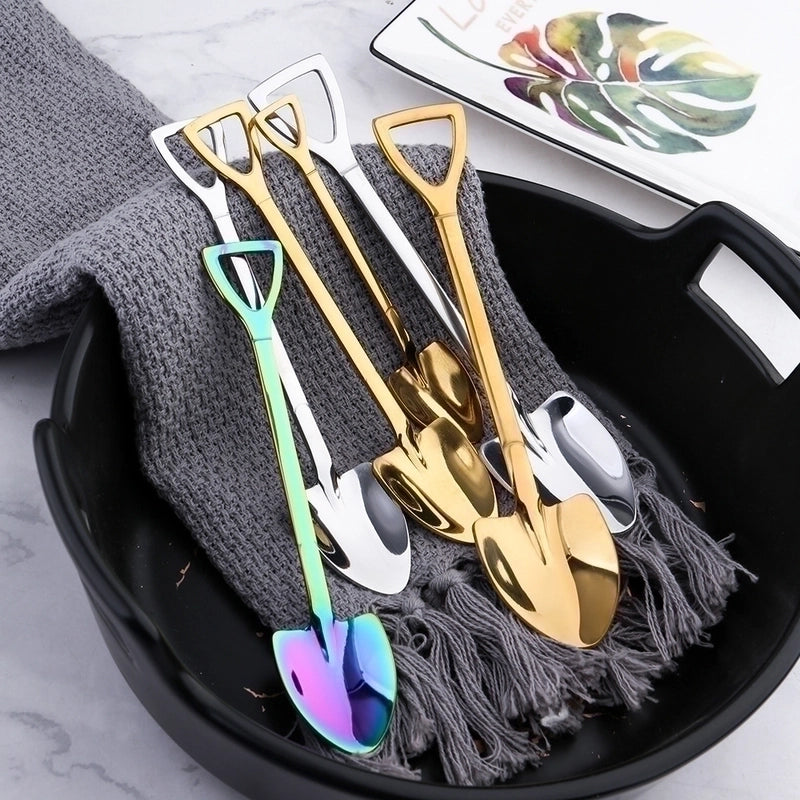 Casual Solid Color Stainless Steel Tableware