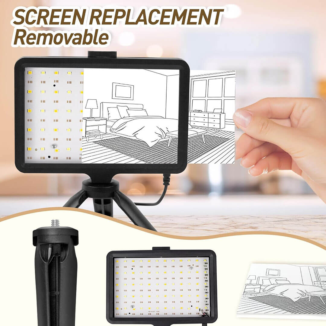 Tripod Frame Lamp