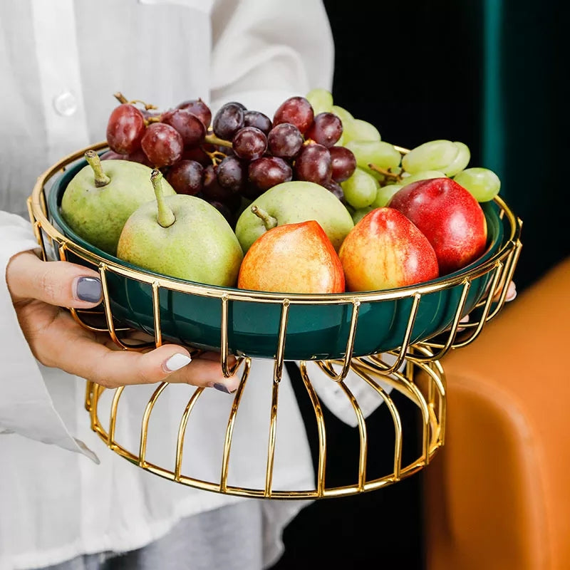 CERAMIC FRUIT PLATTER