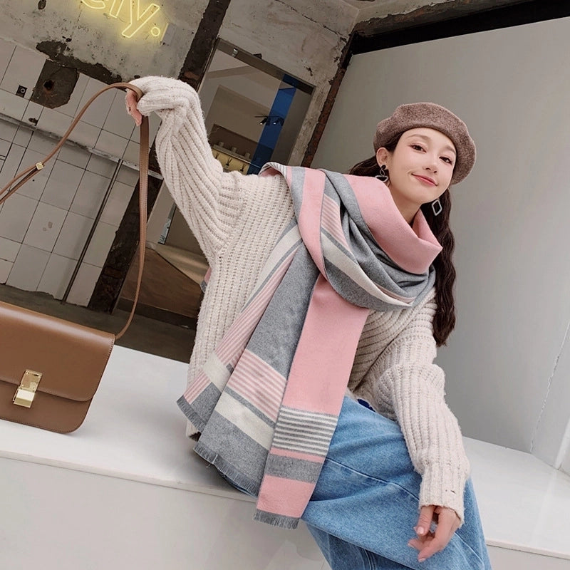 Warmth Thick Imitative Cashmere Scarf
