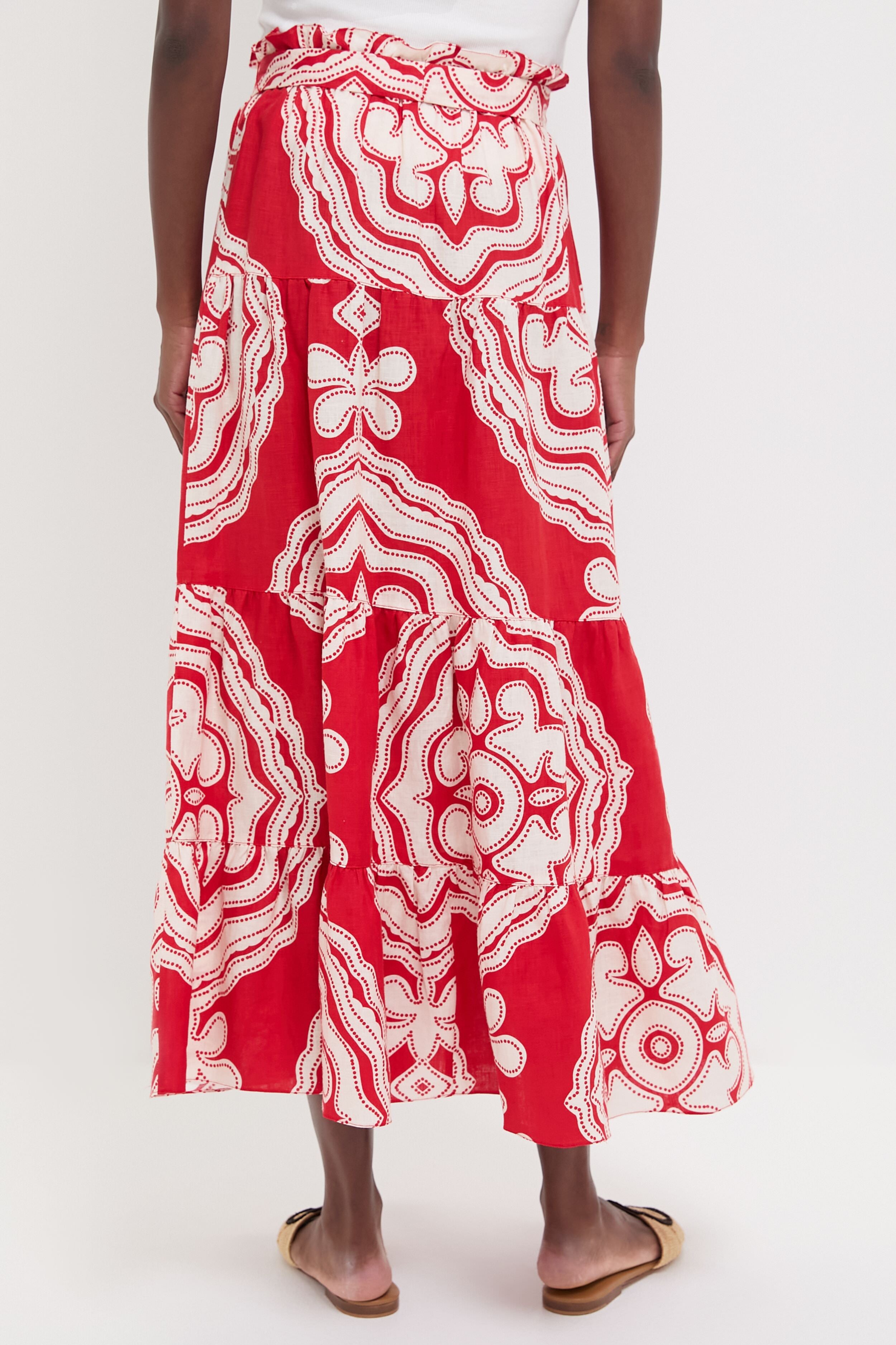 Nike Red Sanaa Skirt