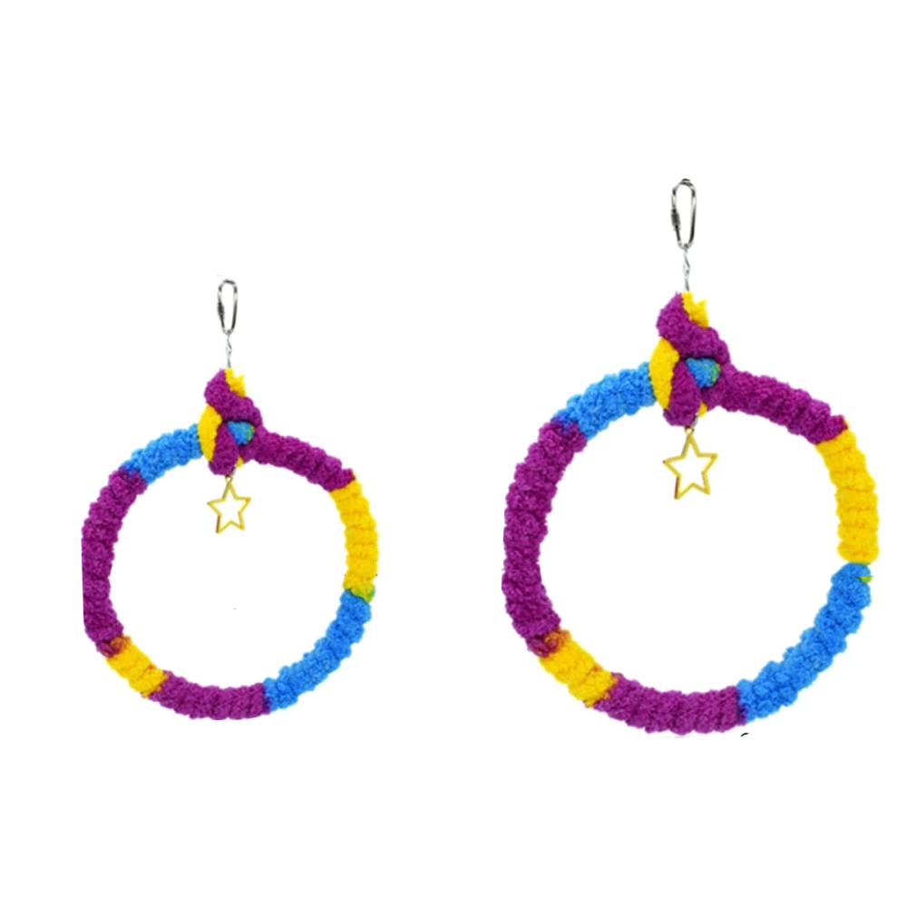 Parrot Rope Swing Standing Bar