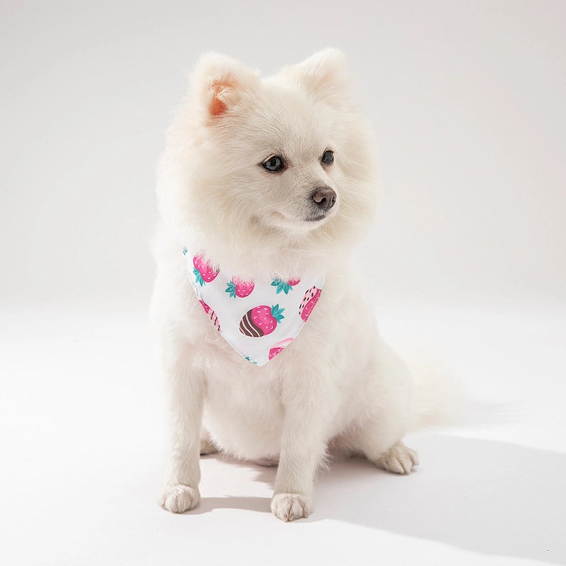 Pet Clothing Accessories Dog Scarf Pet Triangle Saliva Towel Dog Accessories