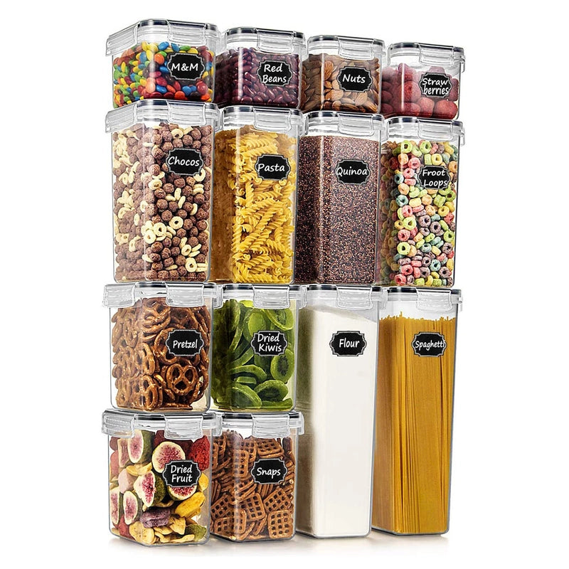 Minimalist Transparent Plastic Storage Container Box