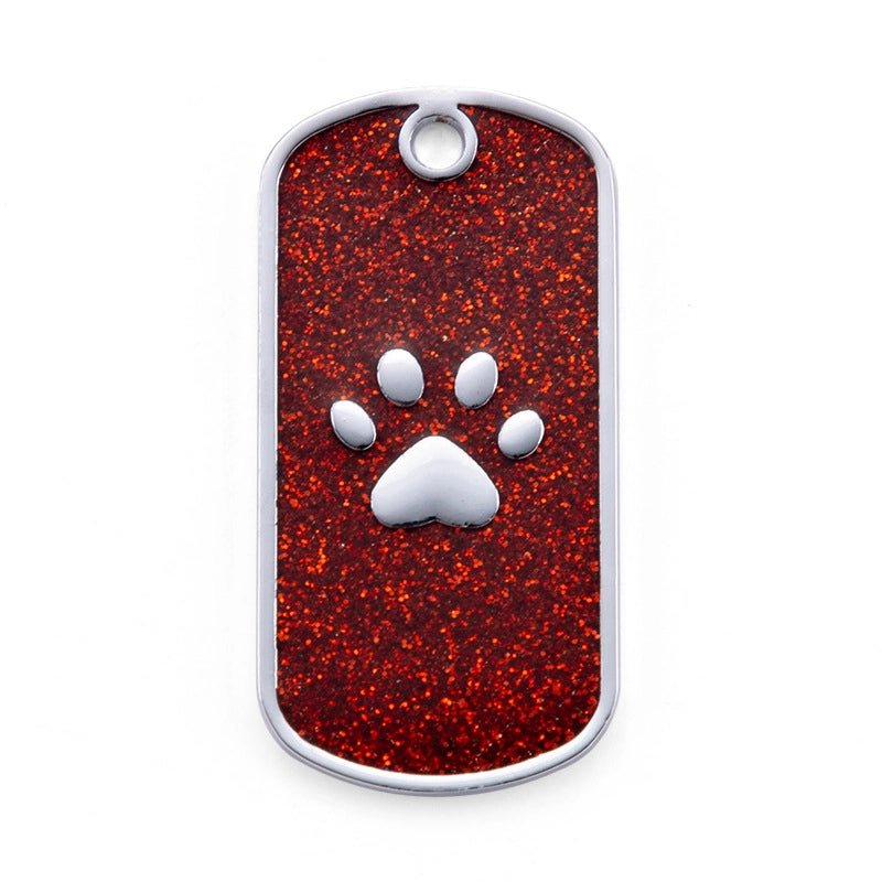 Minimalist Metal Footprint Pet Accessories