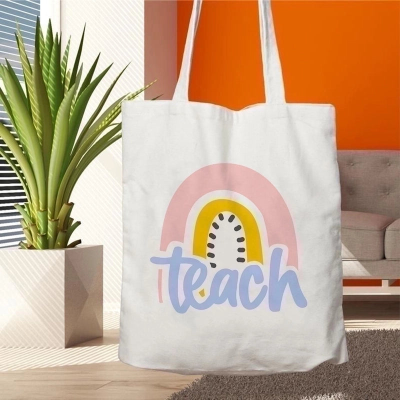 Women's Minimalist Letter Shopping Bags