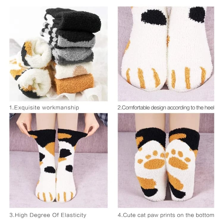 (🎄CHRISTMAS EARLY SALE🎄)Cute Cat Cotton Socks