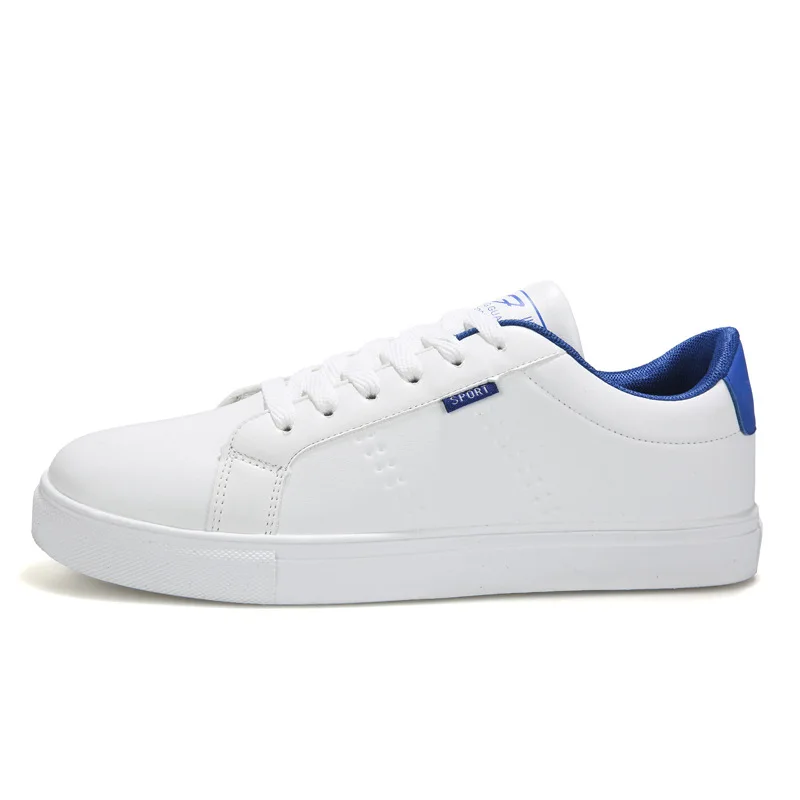 mules Summer White Shoes Lace Up Men Sneakers Brearhable Casual Vulcanized Shoes Men's Classic PU Leather Male Sneaker Shoes 2024