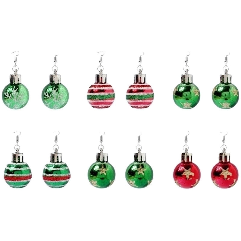 1 Pair Vintage Style Ethnic Style Star Snowflake Plastic Drop Earrings