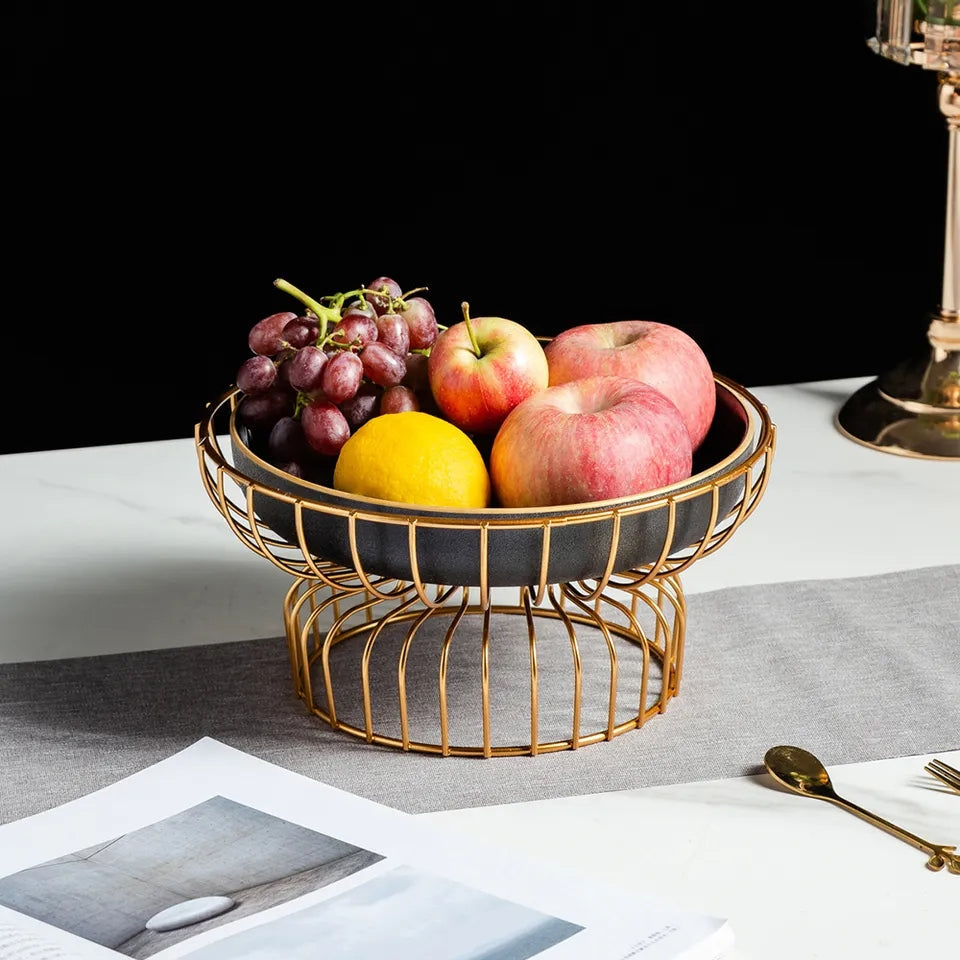 CERAMIC FRUIT PLATTER