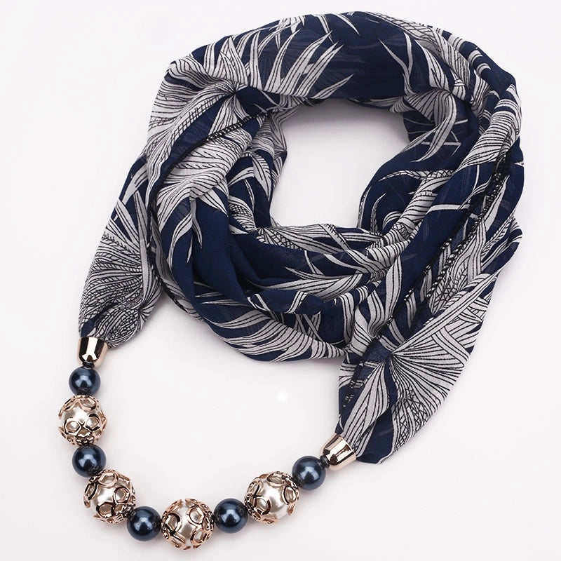 Women's Streetwear Geometric Chiffon Printing Scarf