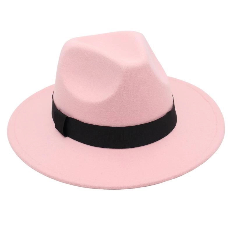 Beach Ferdo Hat Tie-dyed Top Hat Jazz Hat Men And Women Felt Hat Temperament Woolen Hat Trend