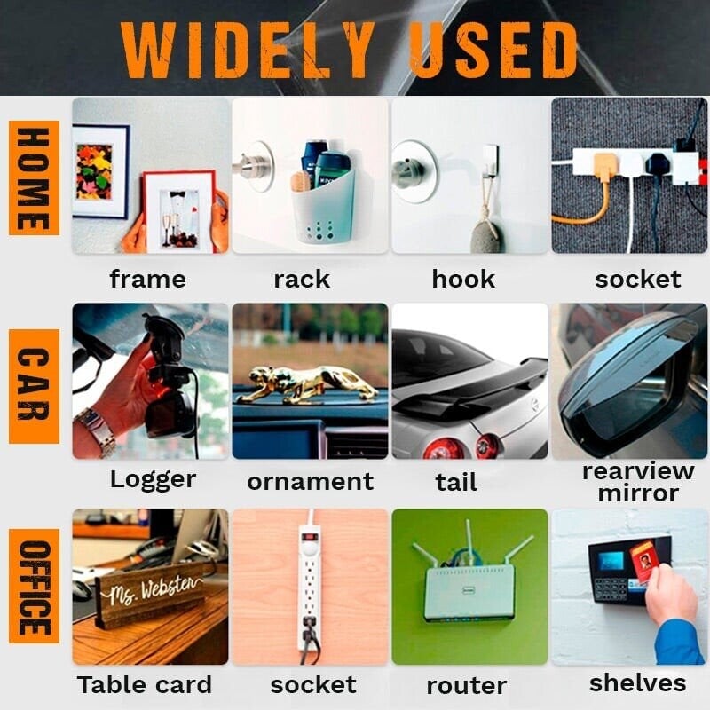 Multifunctional Double Sided Adhesive Tape60 PCS