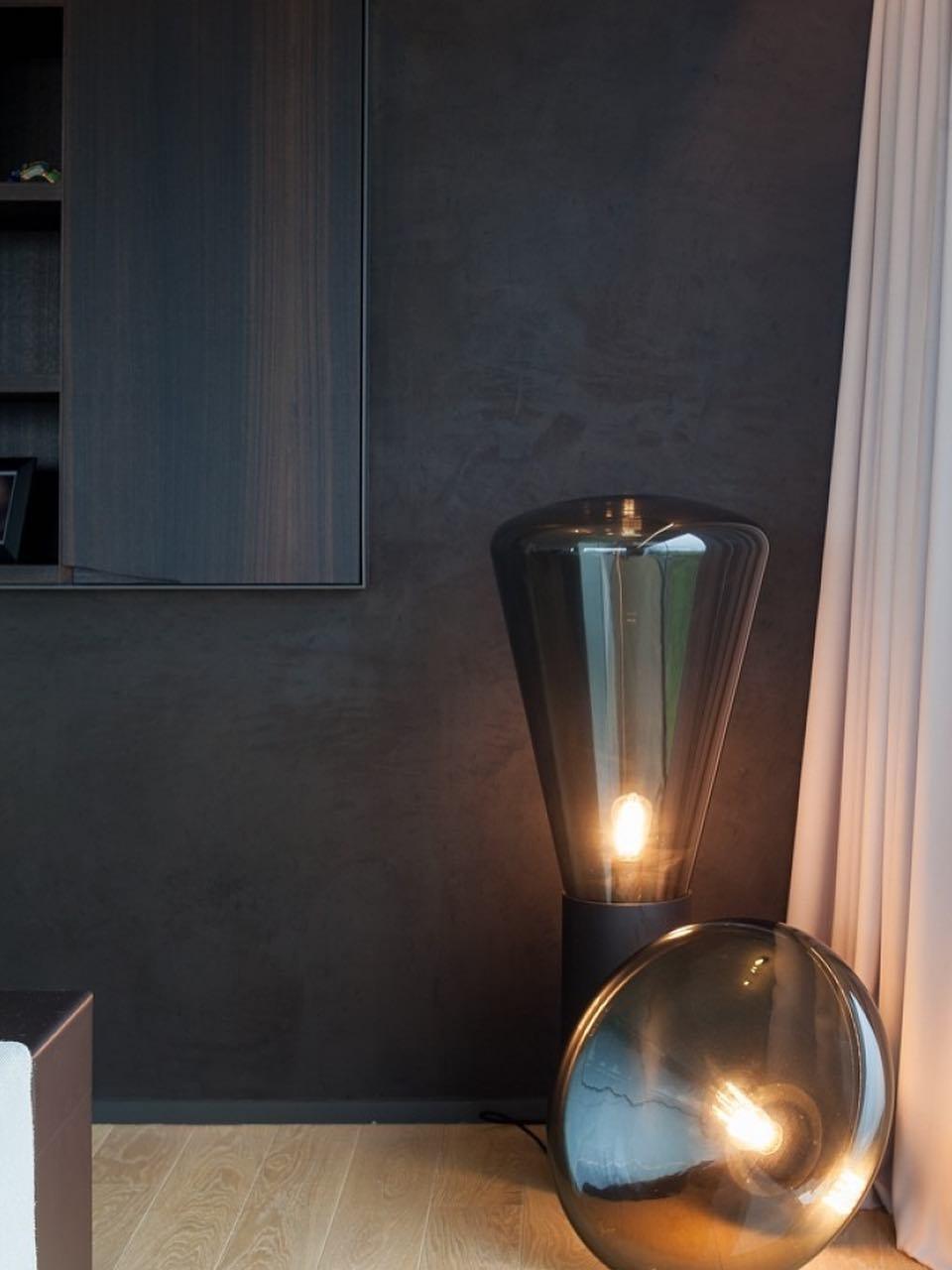 Muffin Collation Pendant. Table & Floor Lamps Set