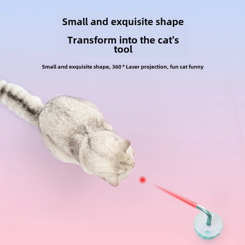 TANU It Slave Cat Toy Self-Hi Relieving Stuffy Laser Cat Toy Automatic Funny Cat Electric Cat Supplies Funny Cat Stick