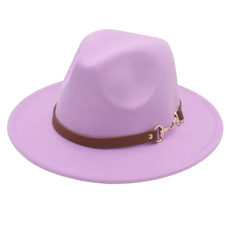 Top Hat Shanghai Beach Gentleman Performance Outdoor Travel Autumn And Winter Hat Fedora
