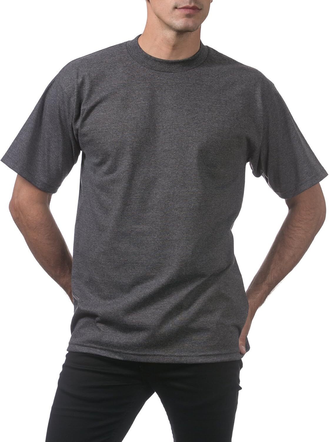 ⚡Last Day Clearance - Men's Heavyweight Cotton Short Sleeve Crew Neck T-Shirt