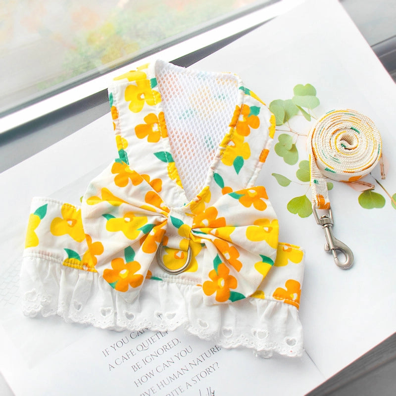Minimalist Polyester Color Block Pet Clothing