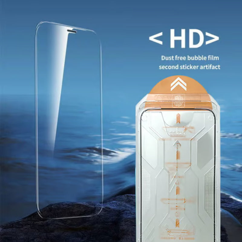 💥Shock-Resistant Dust-Proof Anti-Fingerprint Screen Protector Set