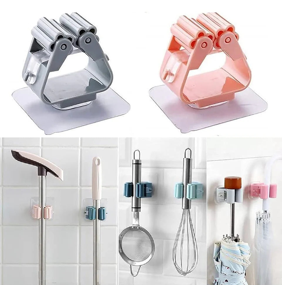 Self Adhesive Mop Broom Holder