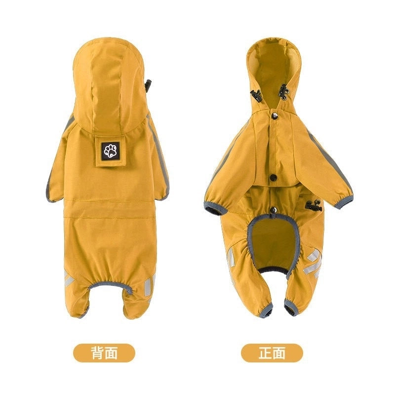 New Pullable Large. Medium And Small Dog Pet Rainy Day Out Clothes