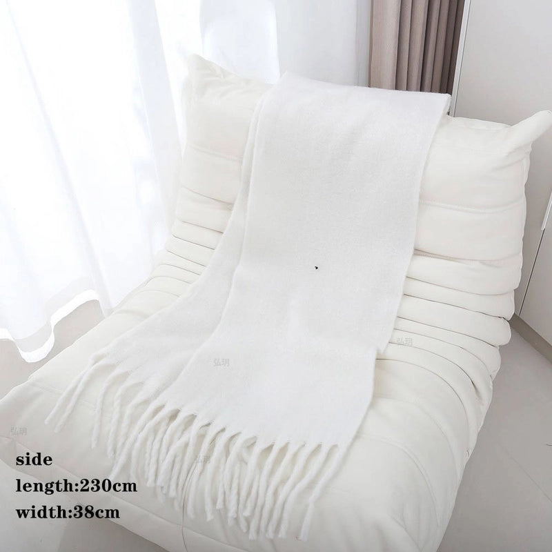 Unisex Cute Solid Color Solid Color Polyester Scarf