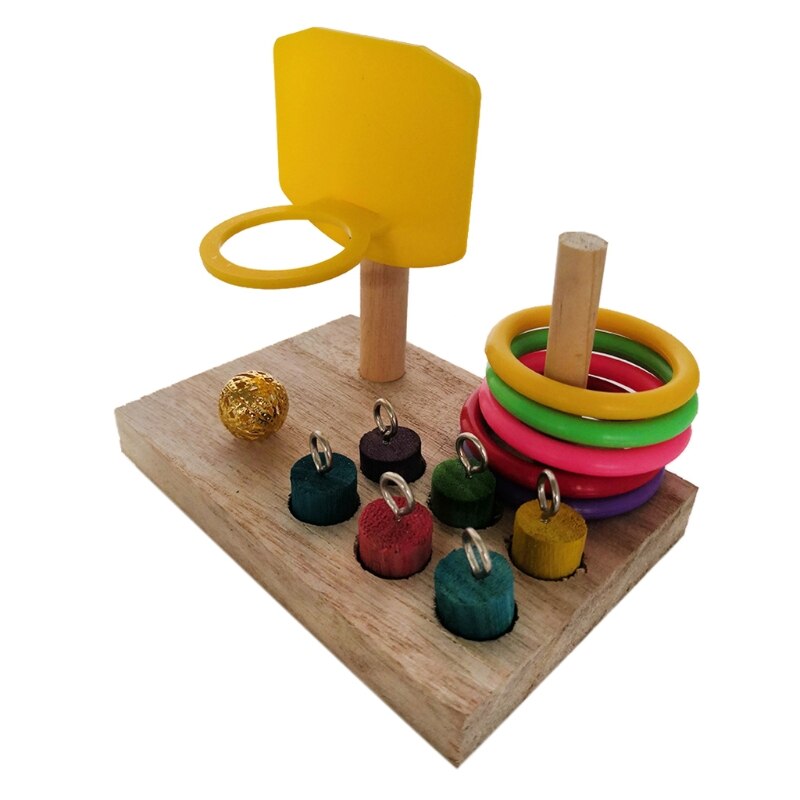 Wooden Box Bird Toy