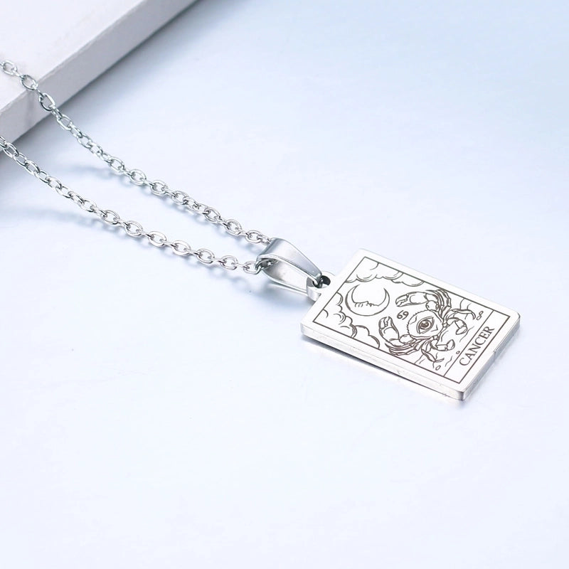 Minimalist Constellation Stainless Steel Plating Necklace