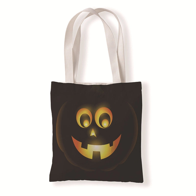 Unisex Minimalist Pumpkin Shopping Bags