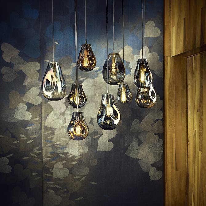 Ivar | Metallic Pendant Light