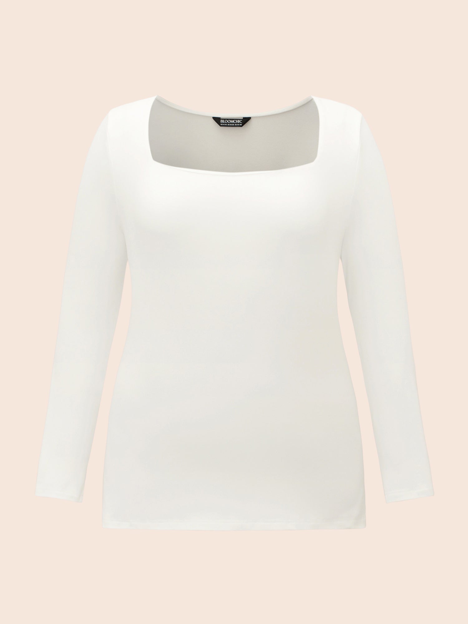 Supersoft Essentials Solid Square Neck T-shirt