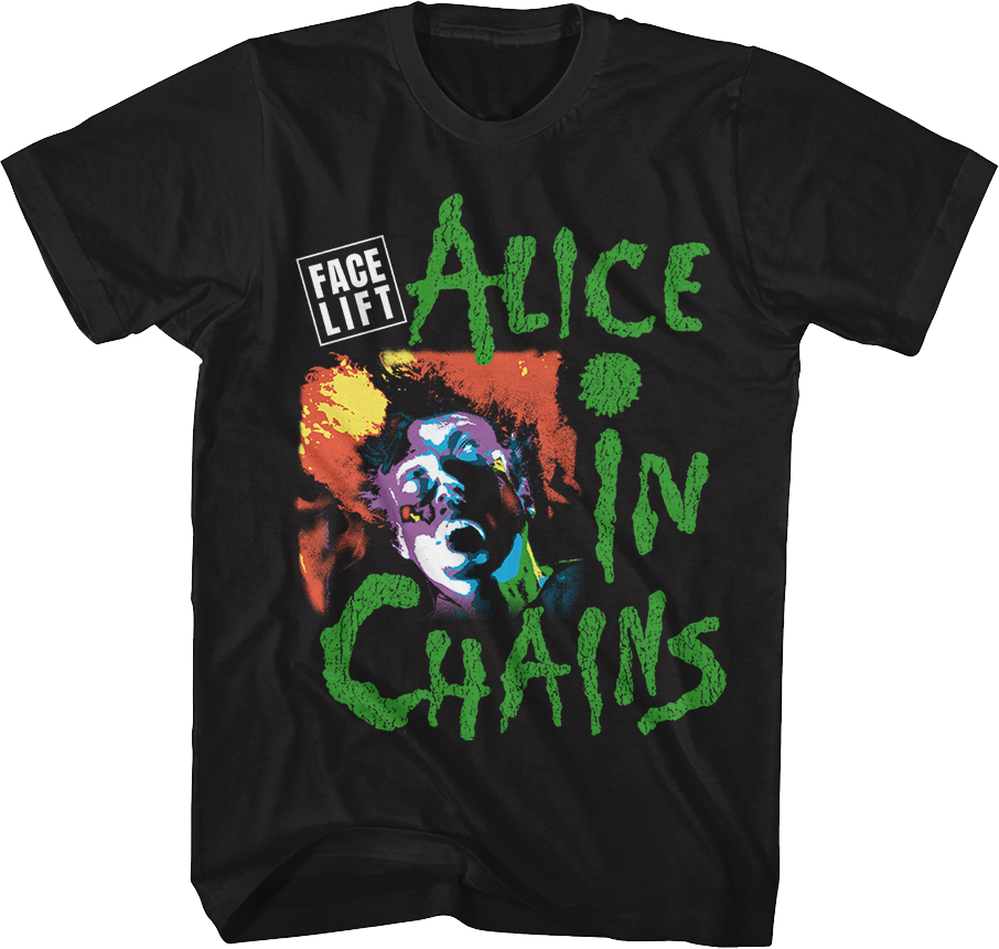 Facelift Tour Front & Back Alice In Chains T-Shirt