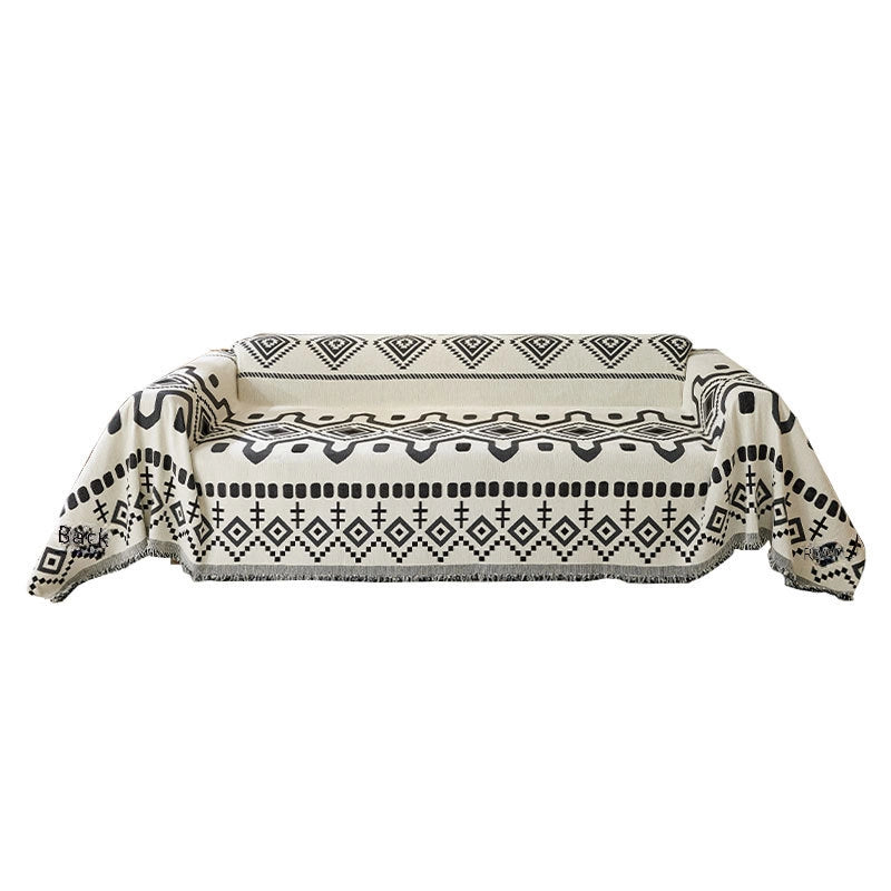 Bohemian Full Cover Sofa Cover Cloth Four Seasons Universal Chenille Sofa Towel Sofa Cover Sofa Blanket Dustproof